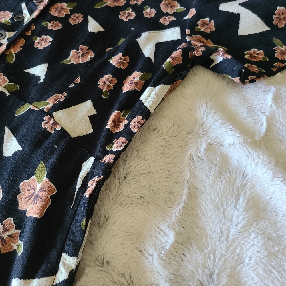 RVCA Floral Skater A-Line Dress - NWOT - Picture 10 of 11